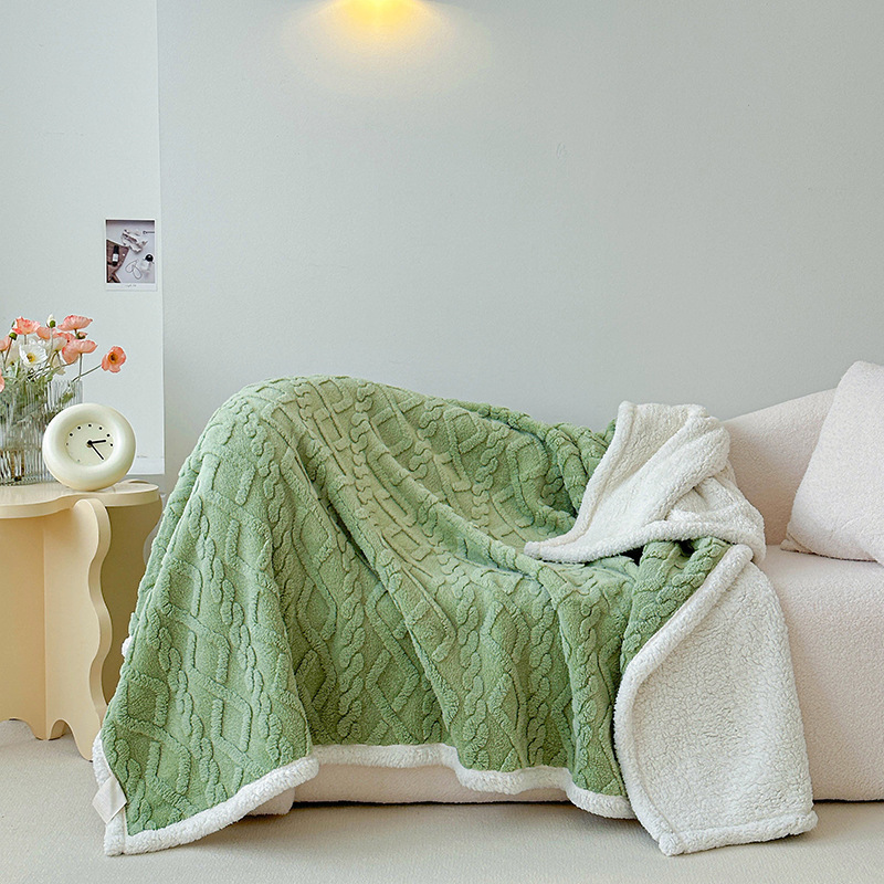 두꺼운 담요 150X200 겨울 이불 캠핑 차박 러그 대형 쇼파 블랭킷 양털담요