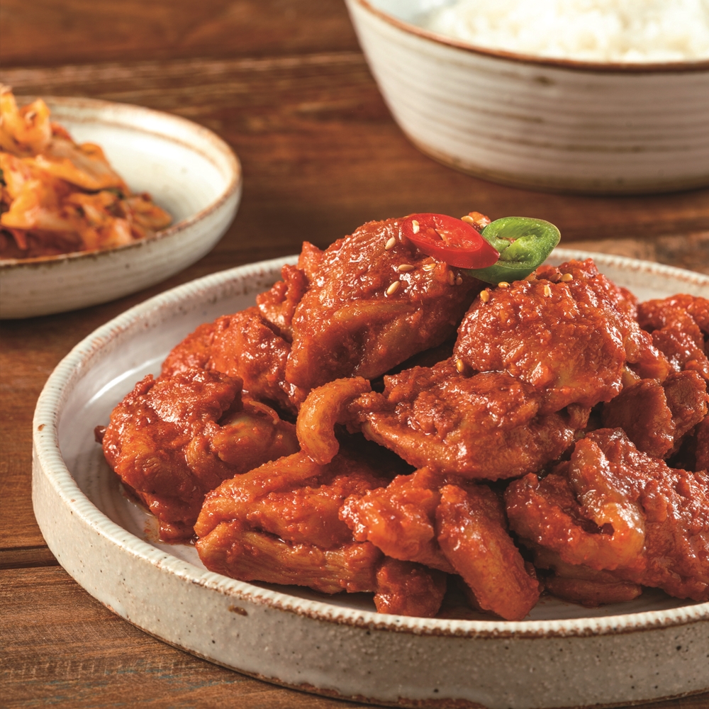 100% 순살 닭다리살 닭갈비 1팩 혼밥 먹방 간편조리 - 상세 이미지 3