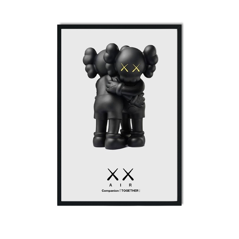 대형 kaws 카우스 인테리어 액자 포스터 - 메인 이미지