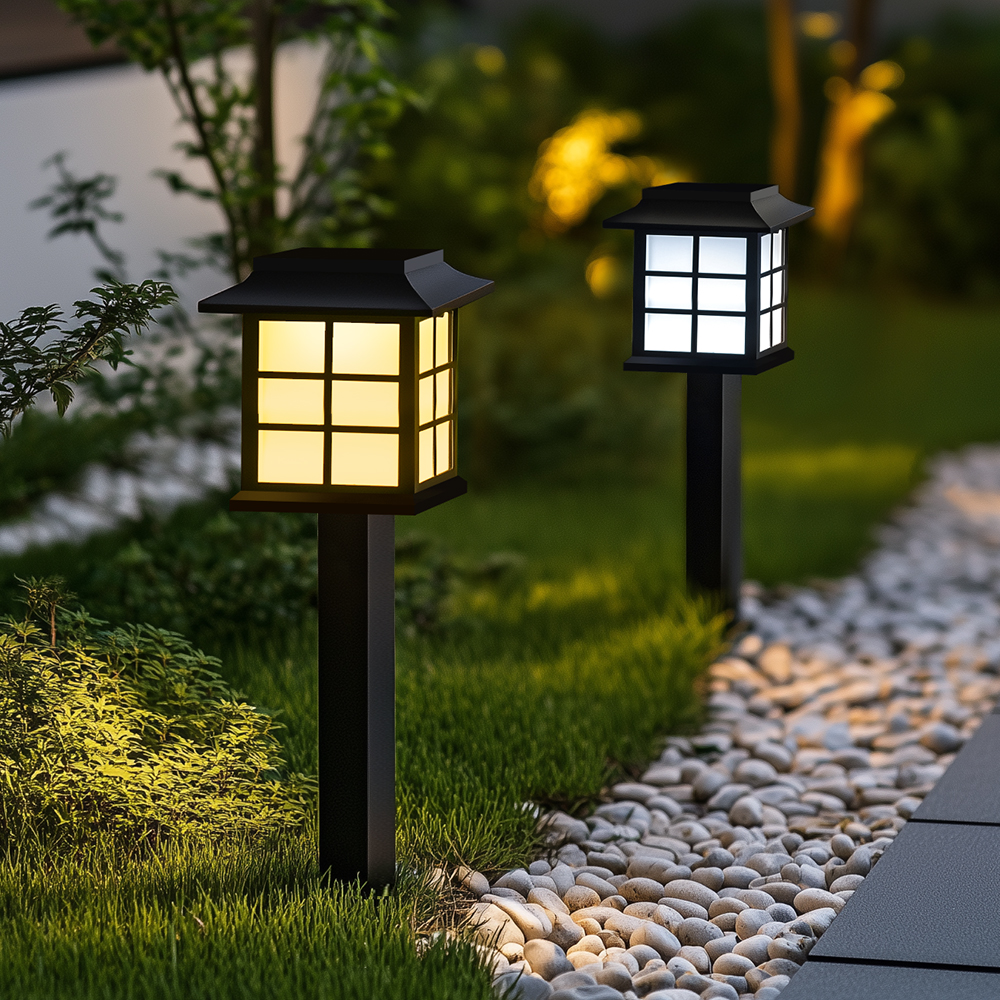 태양광 정원등 태양열 조명 LED 경관 잔디 야외 격자등 ss0825