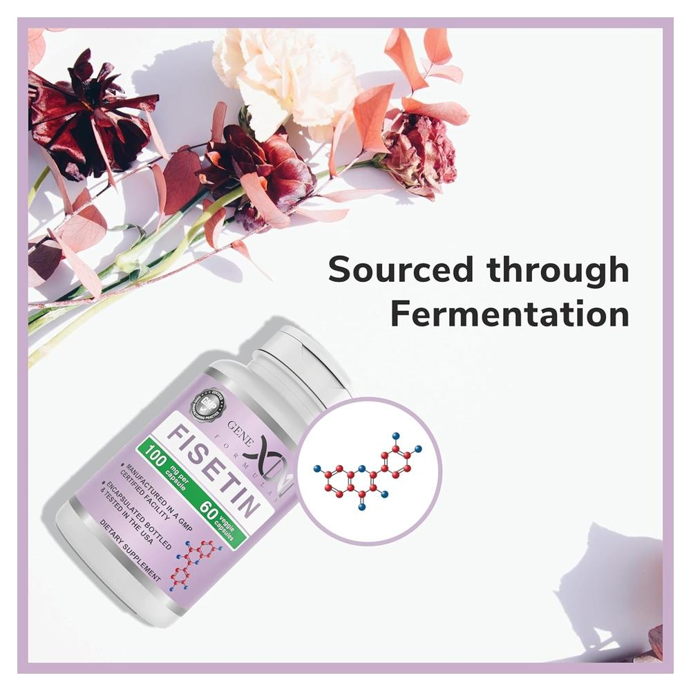 GENEX Fisetin 100mg 60캡슐 피세틴 - 상세 이미지 5