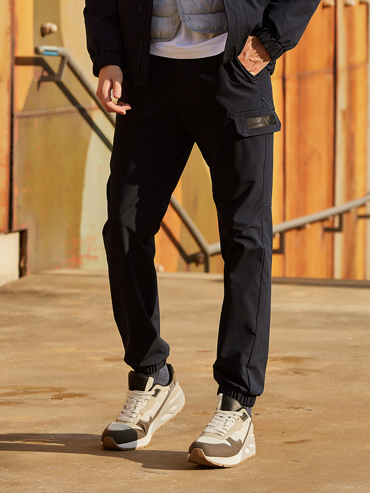 몽벨 남성 웜테크 트랙팬츠_MW3GAMPL20