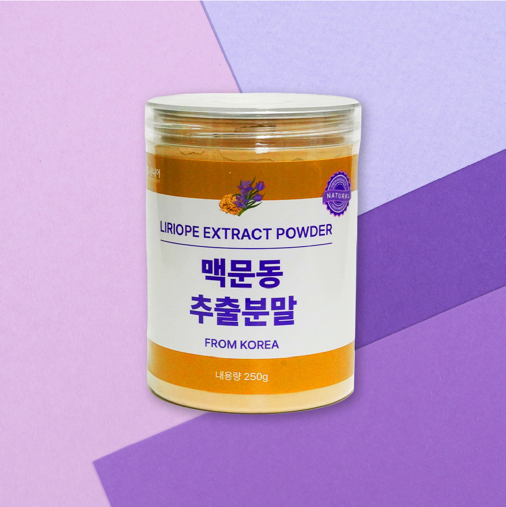 포시니어 국내산 프리미엄 맥문동가루 추출분말 100% - 상세 이미지 3