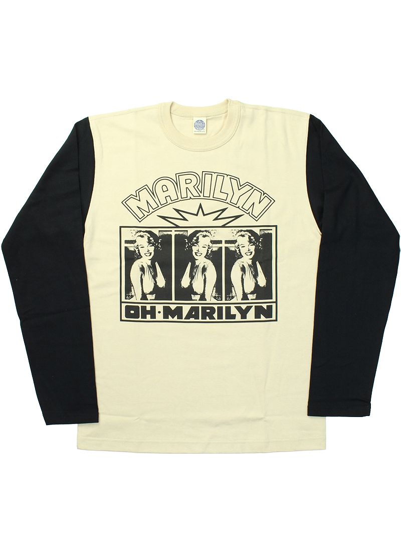 토이즈맥코이 OH MARILYN 마릴린먼로 긴팔 티셔츠 TMC2453 2컬러 - 상세 이미지 2