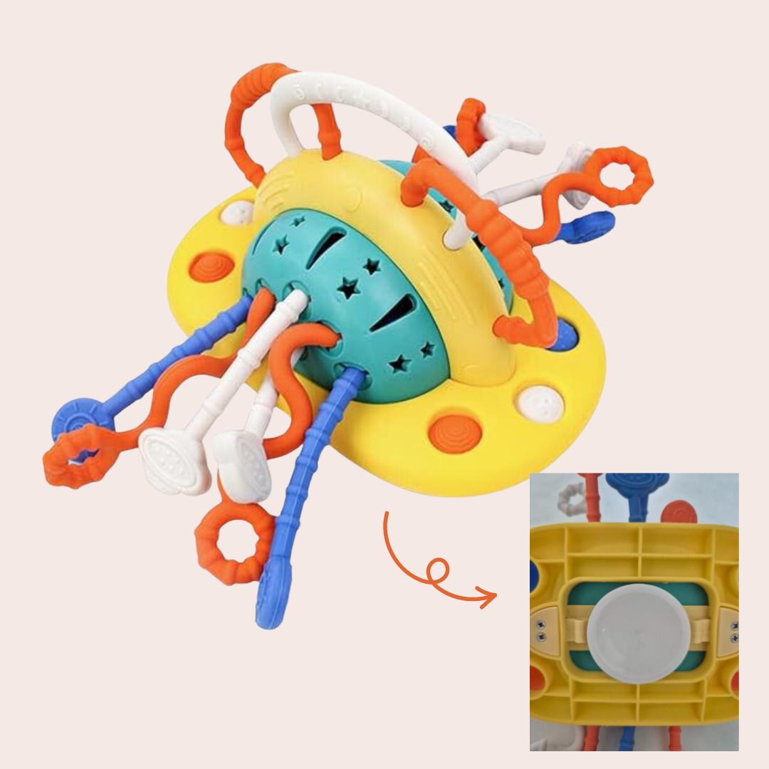 젬베베 우주선 흡착장난감 트립트랩 이유식 필수템 하이체어 장난감 목욕 백일 돌아기 감각발달완구