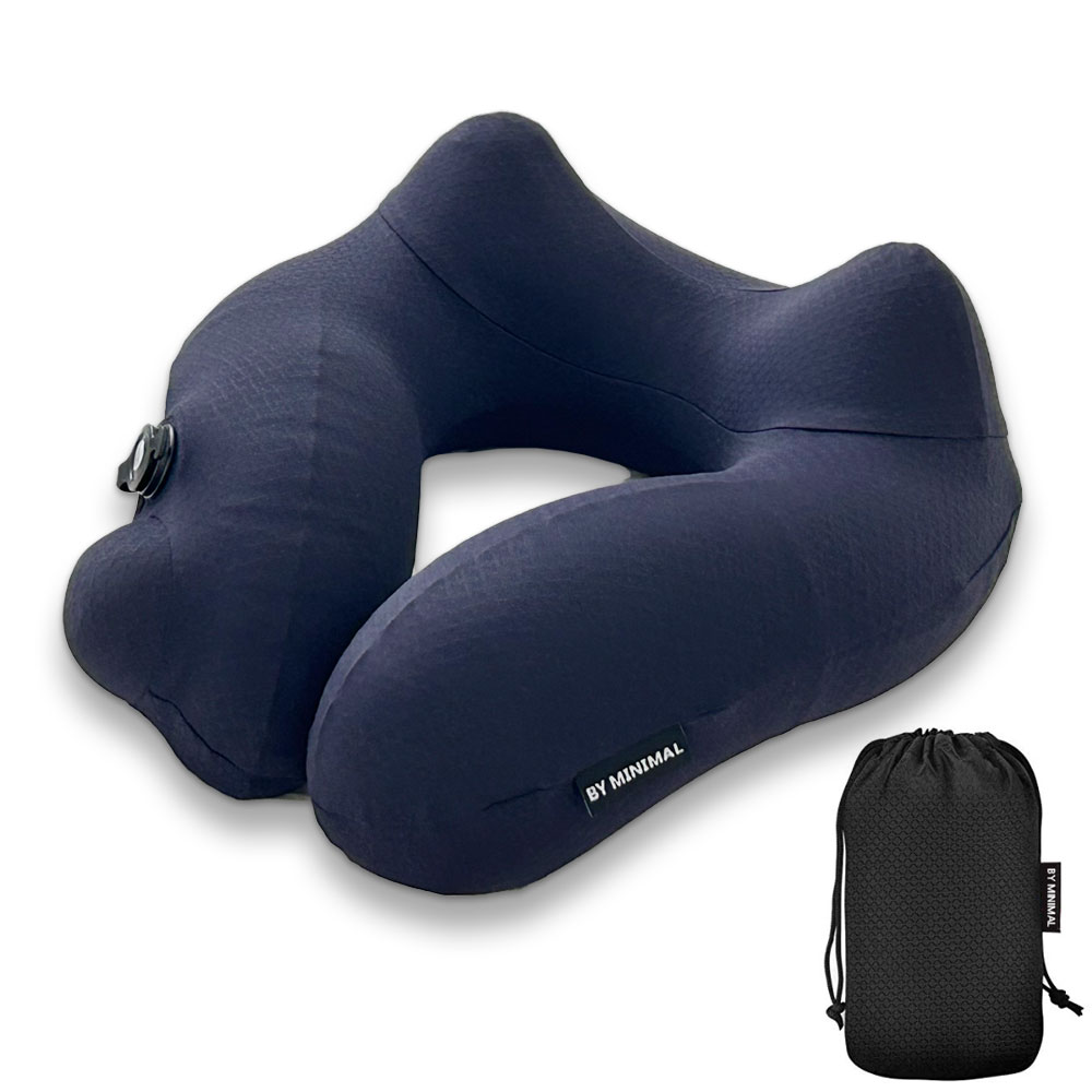 바이미니멀 기내용 목베개 에어펌프 여행용 휴대용 비행기 목쿠션 버전 3.0 제품 이미지