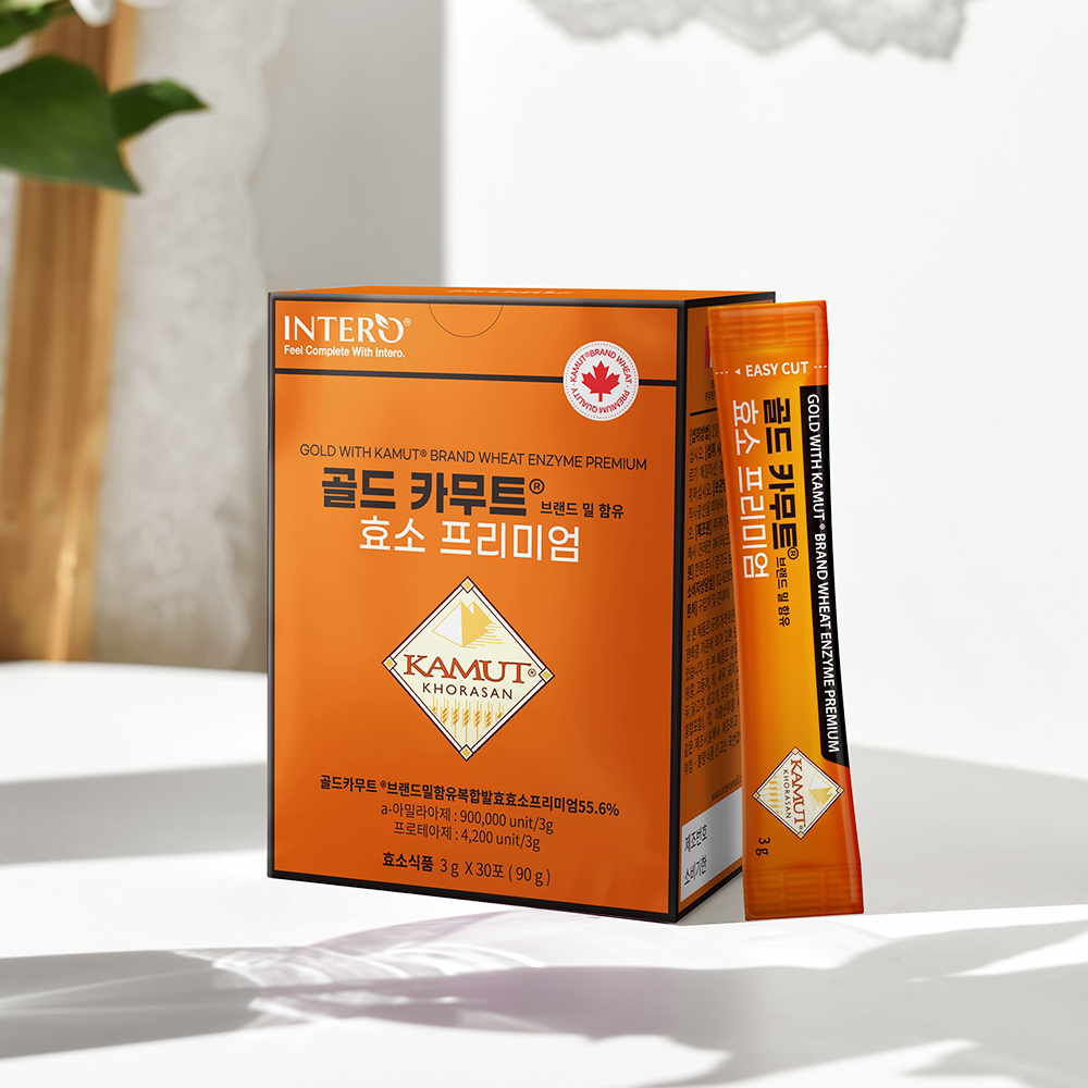 인테로 골드 카무트 효소 프리미엄 30포, 3개 - 상세 이미지 4