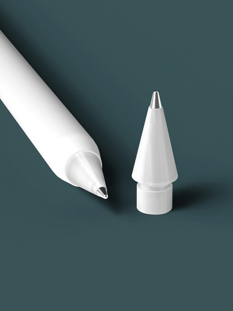 지니비 지니스트림 애플펜슬 메탈 펜촉, 아이패드 애플펜슬 프로 2세대 1세대 호환