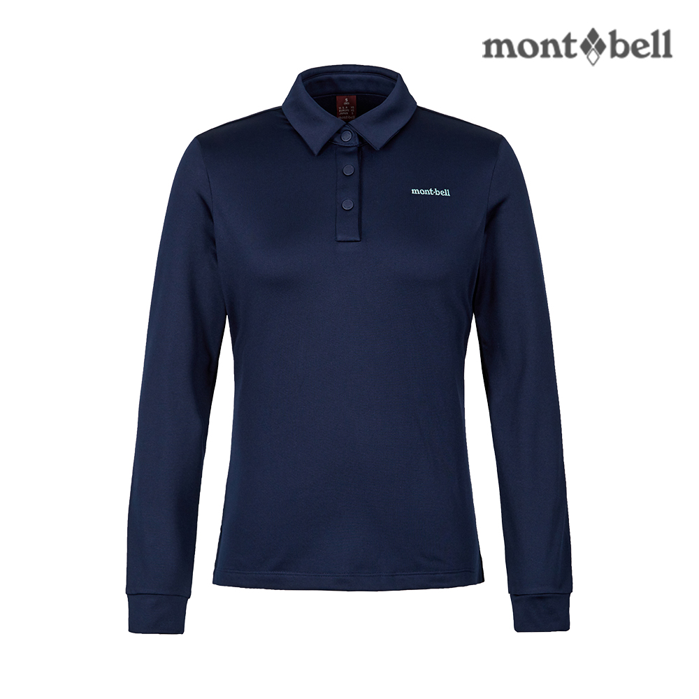 몽벨 여성 웜폴로 약기모 카라 긴팔티_MW3GAWOL224 - 상세 이미지 2