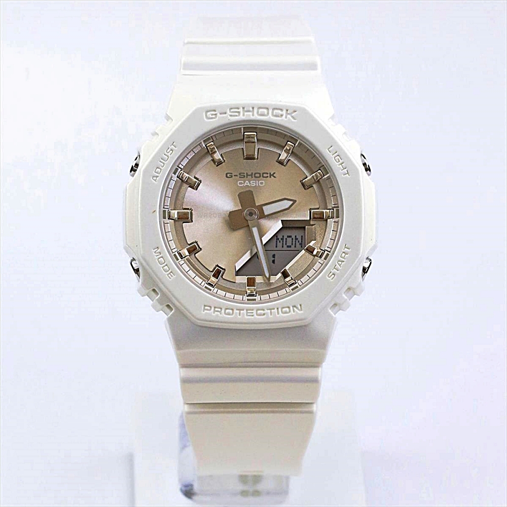 카시오 CASIO 지샥 실크 모델 캐주얼 손목 시계 GMA-P2100ST-9AJF 화이트 - 상세 이미지 5
