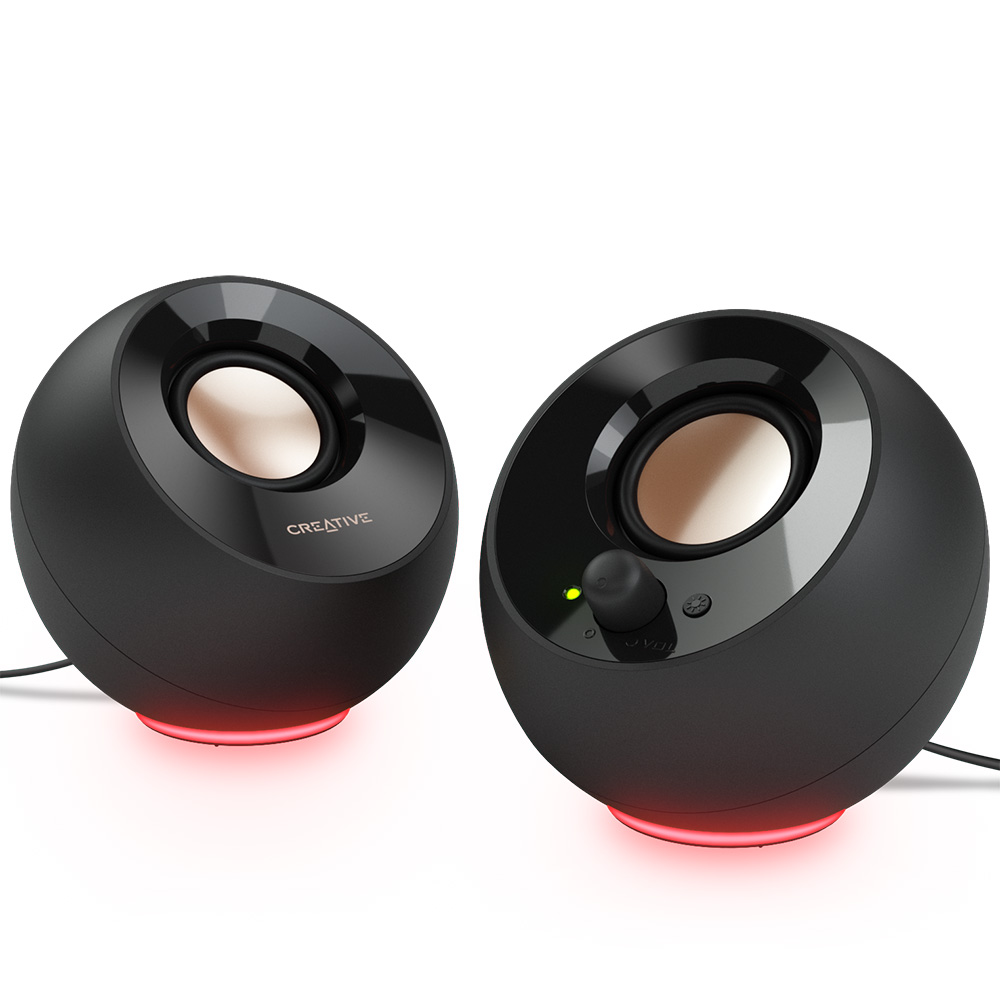 크리에이티브 PEBBLE SE RGB BLACK PC 스피커