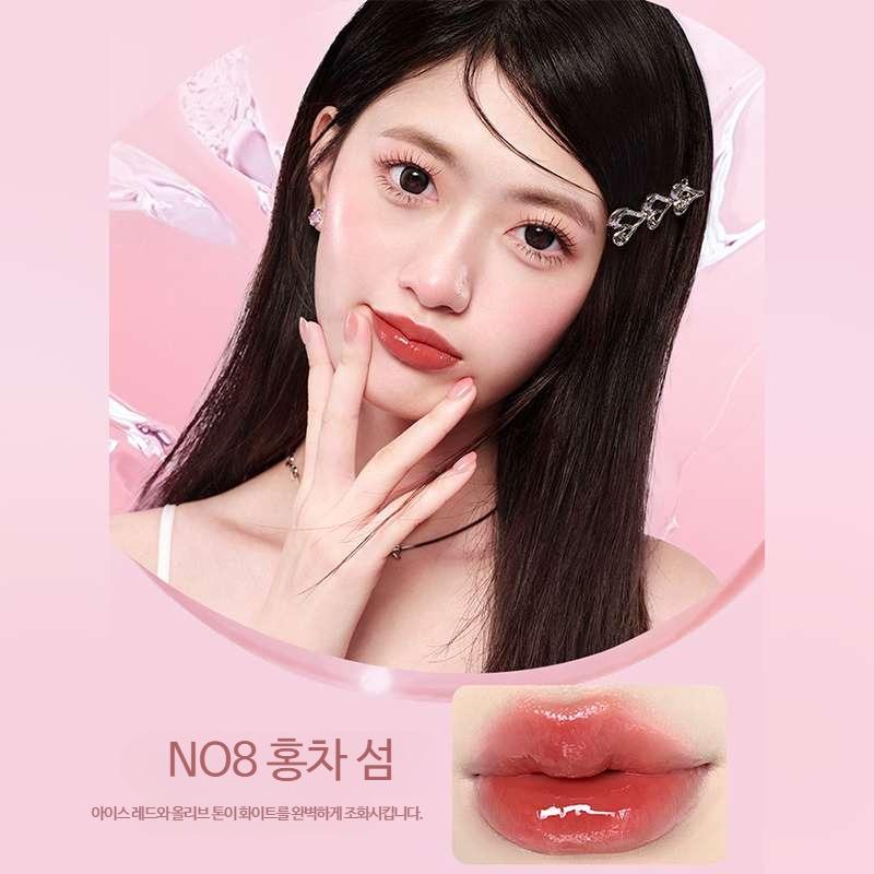 pinkbear 핑크베어 글로시 립 묻어나지 않는 촉촉한 립글로스 중국화장품 - 상세 이미지 4