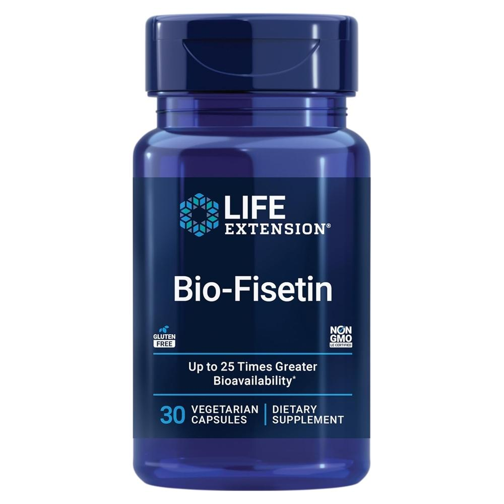 Life Extension Bio Fiestin 8mg 30비건캡슐 피세틴 - 상품 이미지