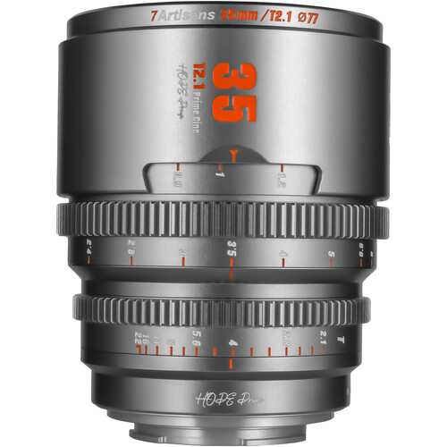7장인 35mm T2.1 대구경 시네마 렌즈 7artisans - 상세 이미지 2