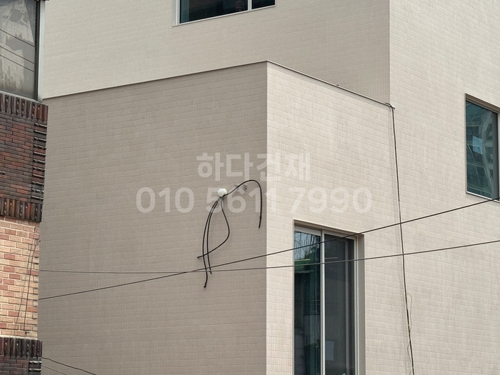 아이콧료와 안센트타일 505 가로결 시공사례 / 하다건재 아이코트료와 ICOTRYOWA 일본타일