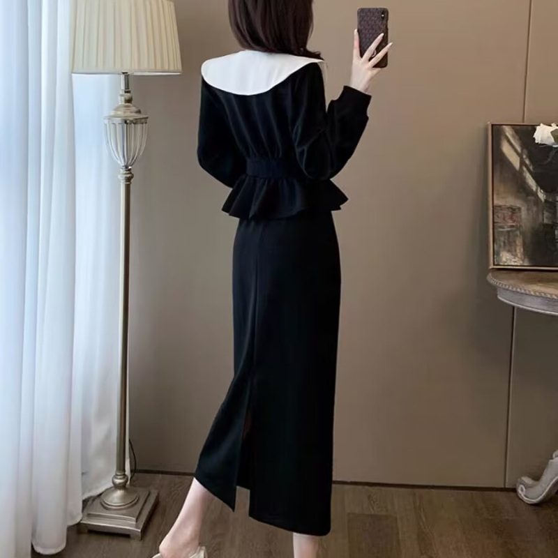 수입셋업 올드머니룩 이부진패션 행사용 투피스 - 상세 이미지 4