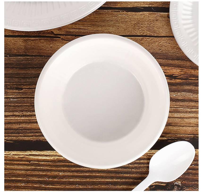14cm 일회용 떡볶이 그릇 1회용 밥그릇 일회용 국그릇 - 상세 이미지 4