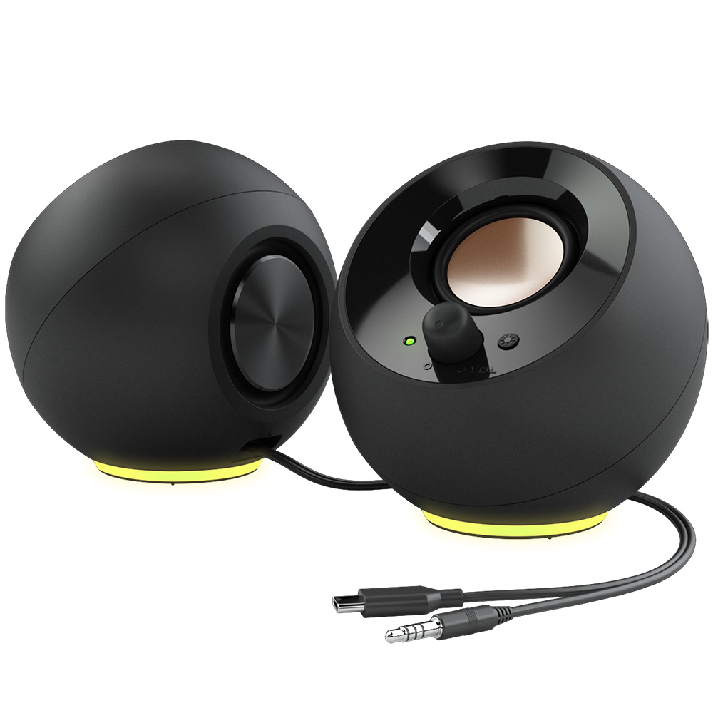 크리에이티브 PEBBLE SE RGB BLACK PC 스피커 - 상세 이미지 2