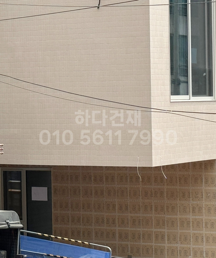 아이콧료와 안센트타일 505 가로결 시공사례 / 하다건재 아이코트료와 ICOTRYOWA 일본타일