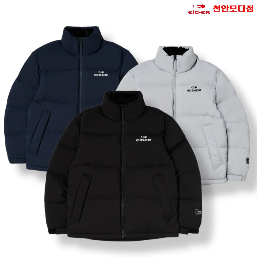 아이더 남녀공용 겨울다운 숏패딩 푸퍼 캐쥬얼패딩 남성 여성 - 상품 이미지