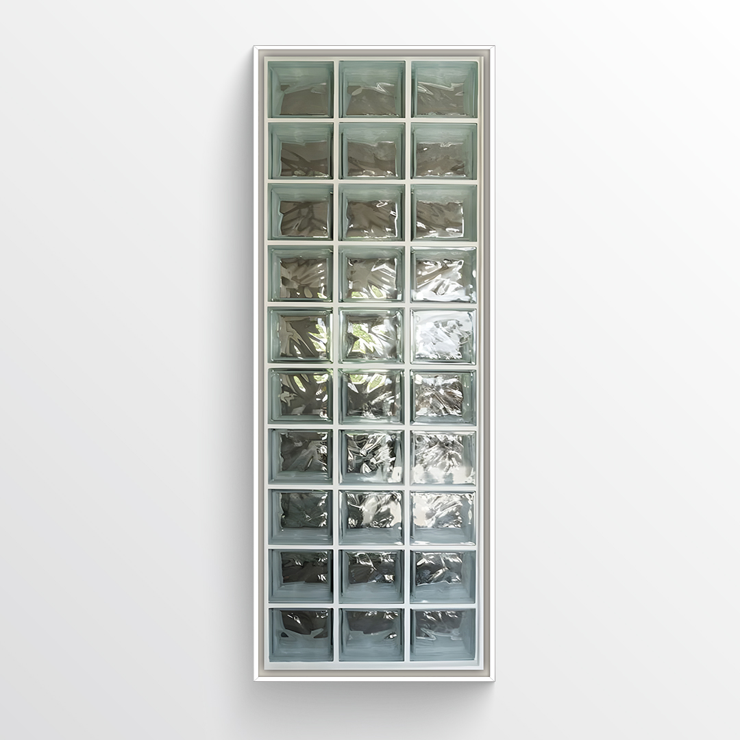 대형 유리블럭 포스터 세로 인테리어 거실 모던 디자인 액자 Glass Block - 상품 이미지