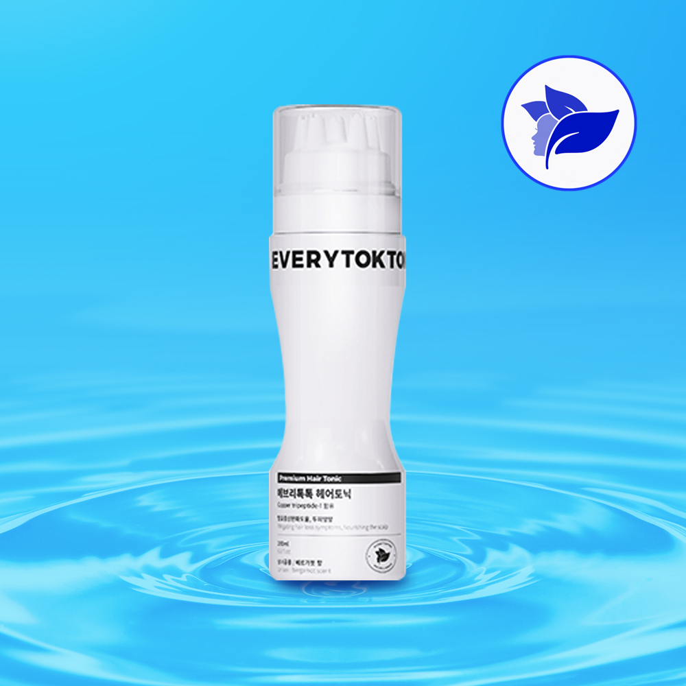 에브리톡톡 헤어 토닉 200ml본품1두피 열 수분 세럼 에센스 스프레이 앰플 탈모 단백질