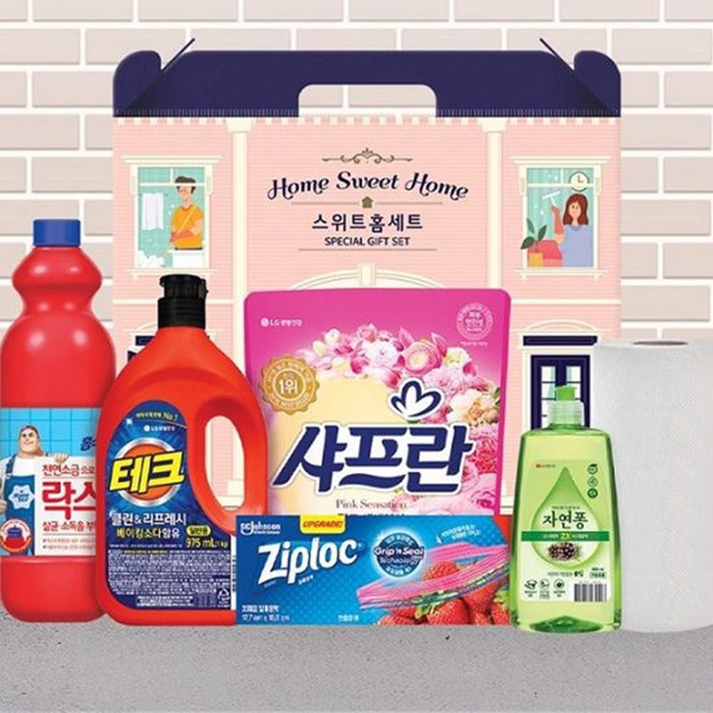엘지 생활건강 스위트홈 선물세트 추석 설 명절 복지관 요양원 단체 - 메인 이미지