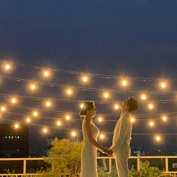 파티라이트 줄조명 스트링 야외 캠핑 방수 블랙 포밍파티 연결형 4M 5구