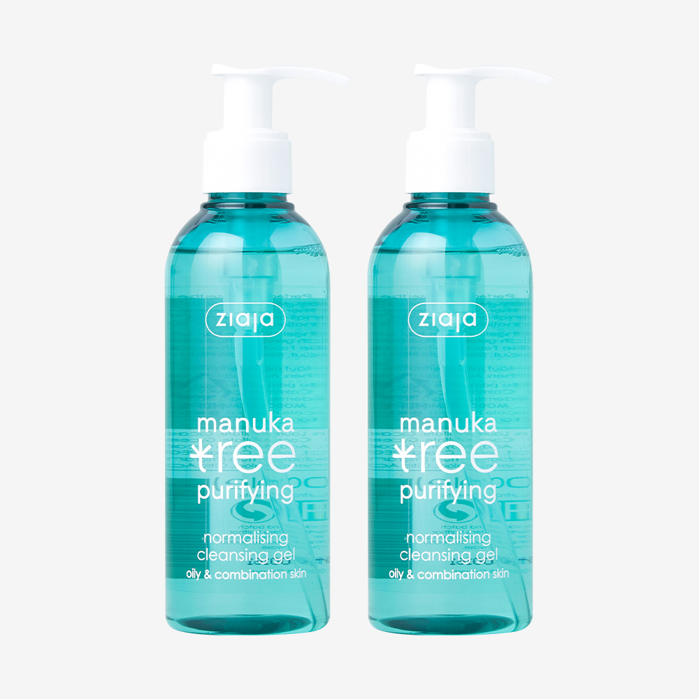 지아자 마누카트리 클렌징젤 지성 트러블피부 모공 클렌징폼 200ml, 2개 제품 이미지