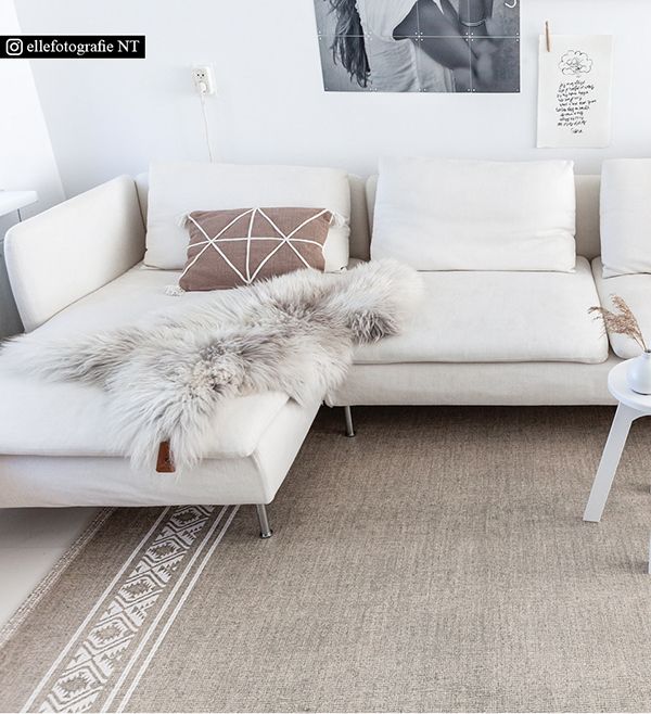 베이자플로우 PVC 러그 - 아프리카 내츄럴 140 x 220 cm