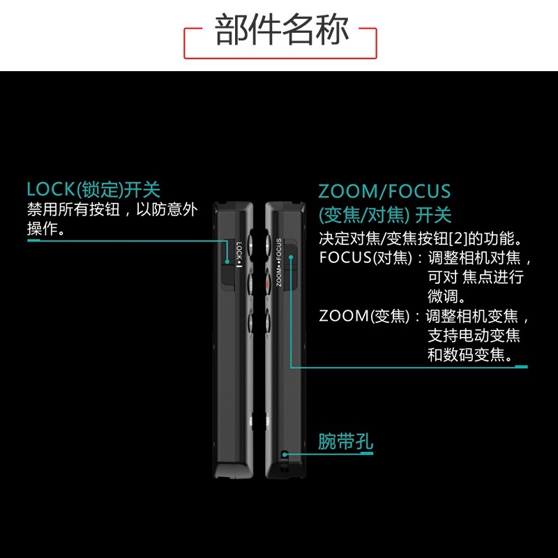 소니 카메라 블루투스 리모콘 ZV1 ZVE10 A7M4 A7R3 A7S3 A7C A7R5 A1 - 상세 이미지 3
