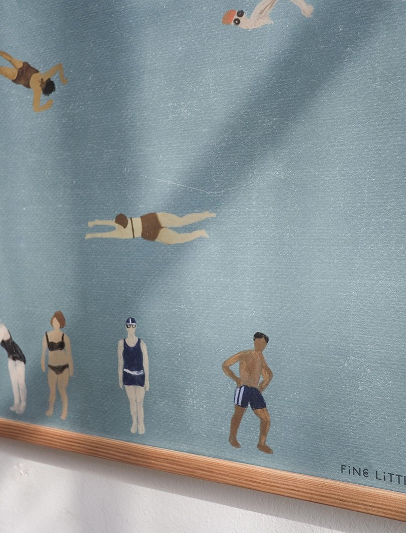 여름 시원한 그림 포스터 인테리어 액자 해변 - 상세 이미지 4