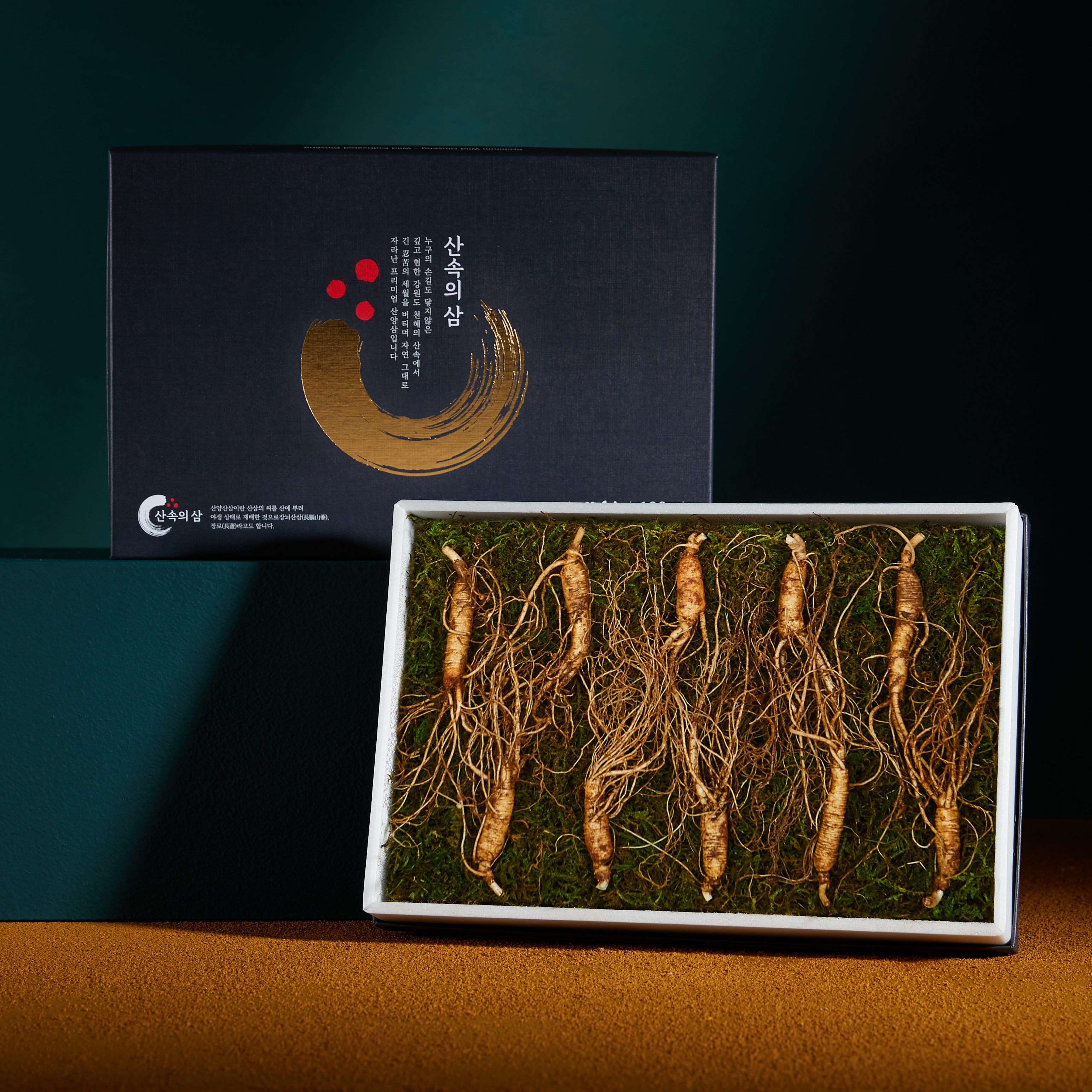 프리미엄 산속의삼 6년근 산양삼 10뿌리 산삼 장뇌삼 산양산삼