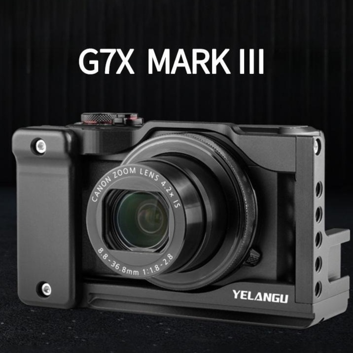 G7XMark III G7X마크3 캐논 케이지 케이스 브라켓 슈 확장 - 상품 이미지