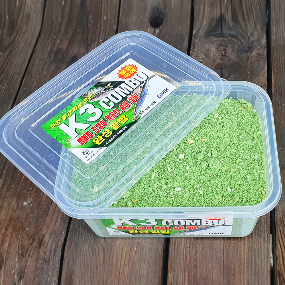 주걱포함 K3 콤보 4.5L 완성 밑밥 뚜껑열고 바로쓰는 퍼펙트밑밥 벵에돔 숭어 학꽁치 - 상세 이미지 2