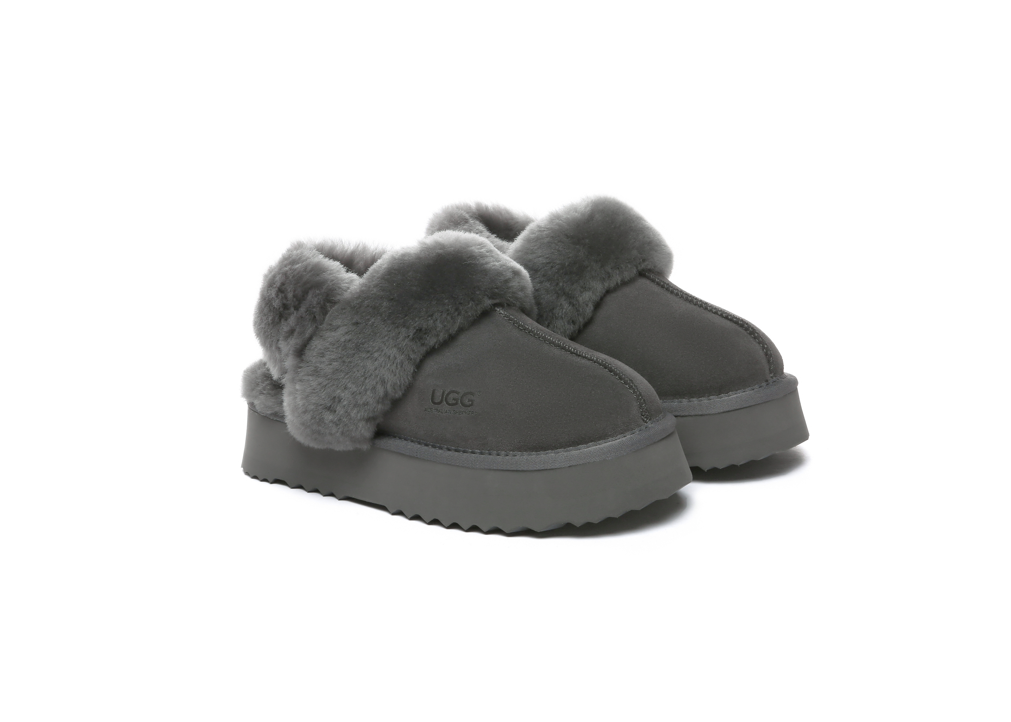 호주 에버어그 펀케트 무사 플랫폼 밴딩 여성 슬리퍼 체스넛 블랙 핑크 AS2077