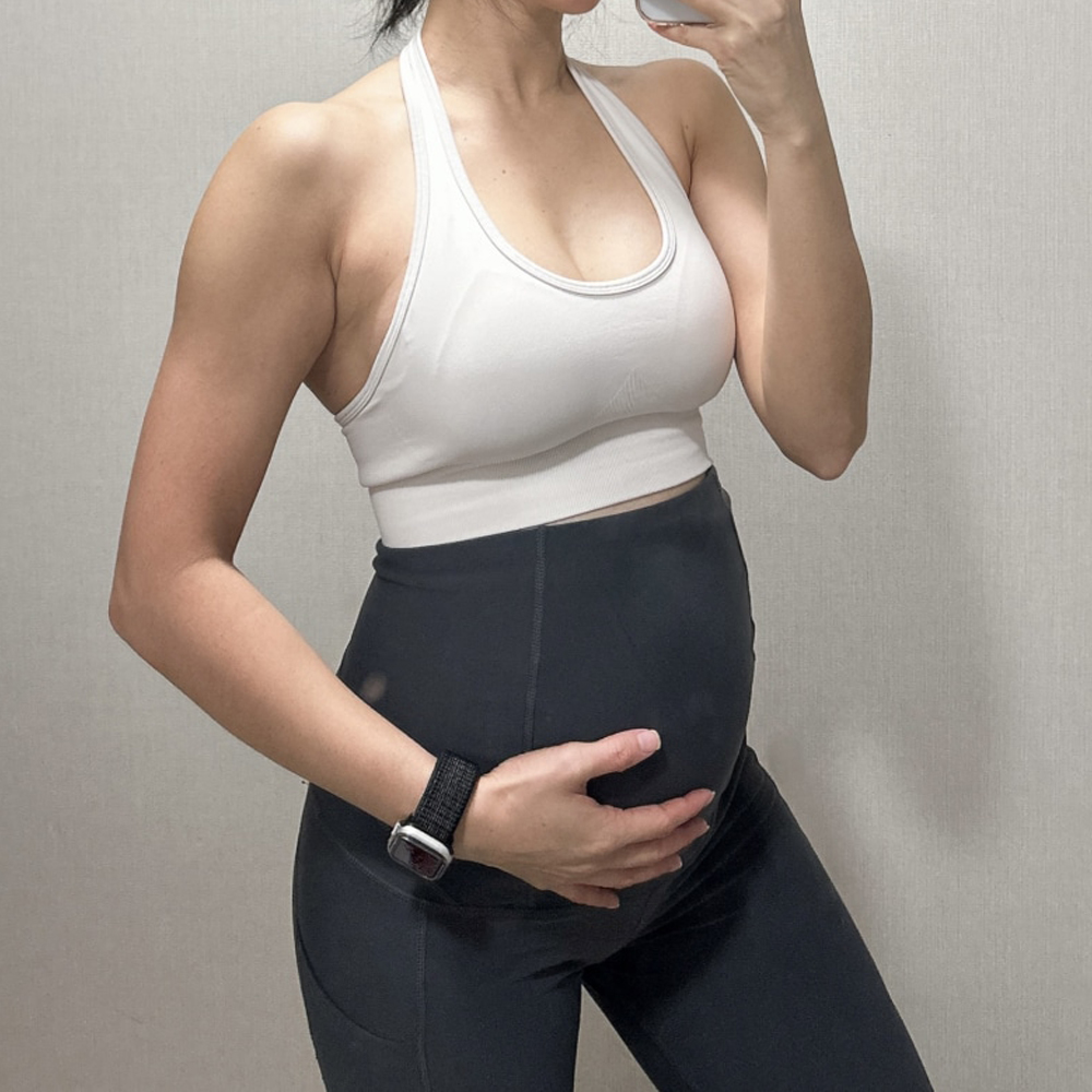 필라테스 임산부레깅스 9부 B10 - 상세 이미지 4