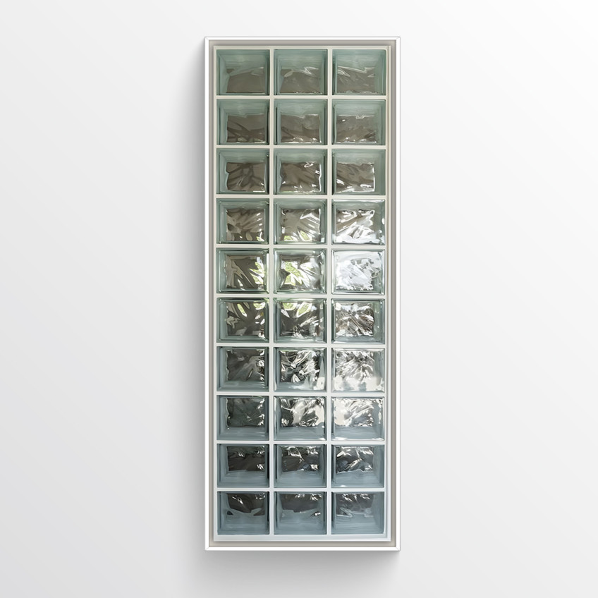 대형 유리블럭 포스터 세로 인테리어 거실 모던 디자인 액자 Glass Block 판매처 상세 정보 이미지 1