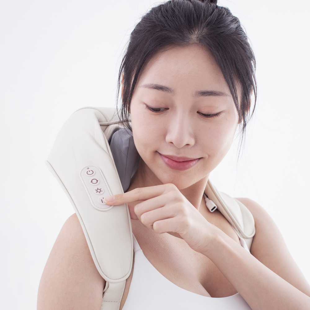 조셉드림 풀어드림 목 어깨 마사지기 안마기 승모근 마사지 포터블 무선 - 상세 이미지 4