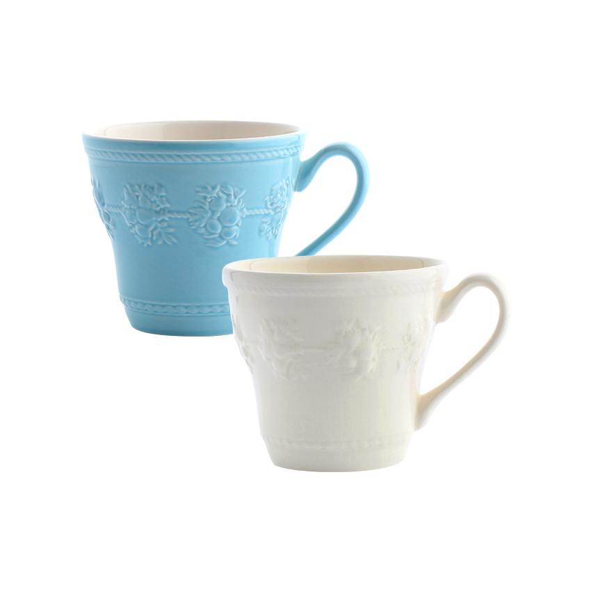 [N단독구성] 웨지우드 페스티비티 머그 2p 세트 (6종 택1)