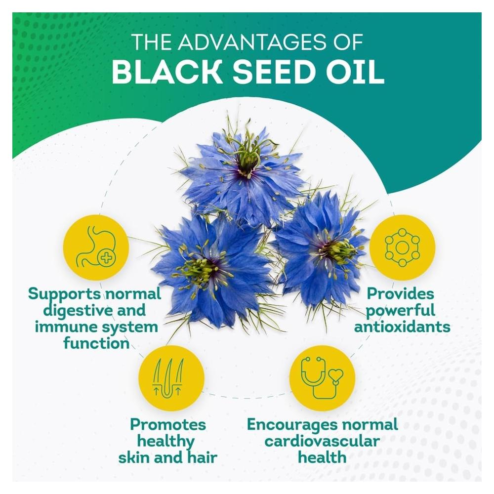 PUREPREMIUM 블랙씨드 500mg 90캡슐 큐민 씨드 오일 이미지 6