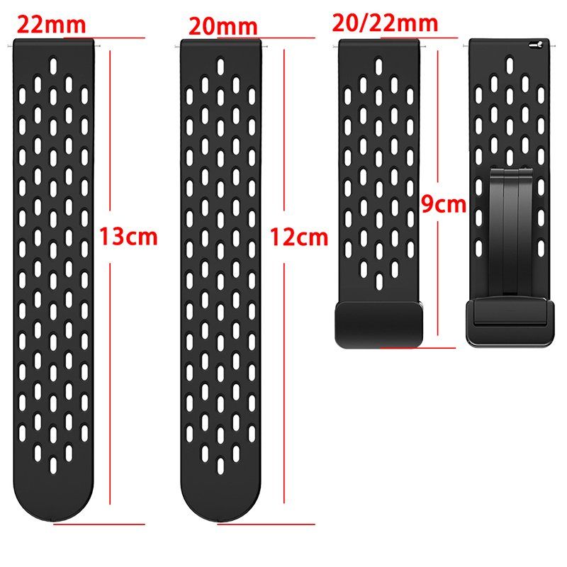 가민 포러너 245 255 265 165 홀 자석 스트랩 검은색 22mm(265 255) - 상세 이미지 2