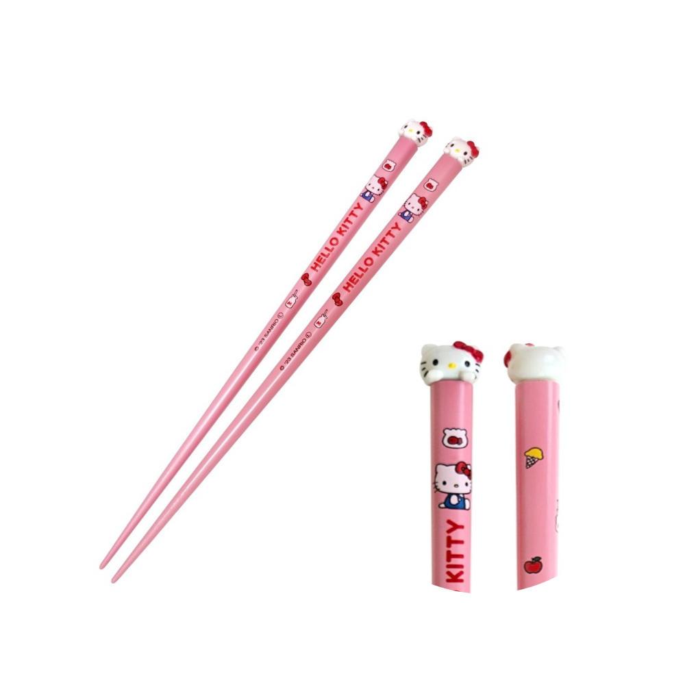 산리오 젓가락 헬로키티 나무 어린이 캐릭터