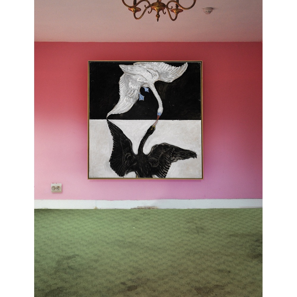 스웨덴 화가 Hilma af Klint 백조 인테리어 액자 - 상세 이미지 4