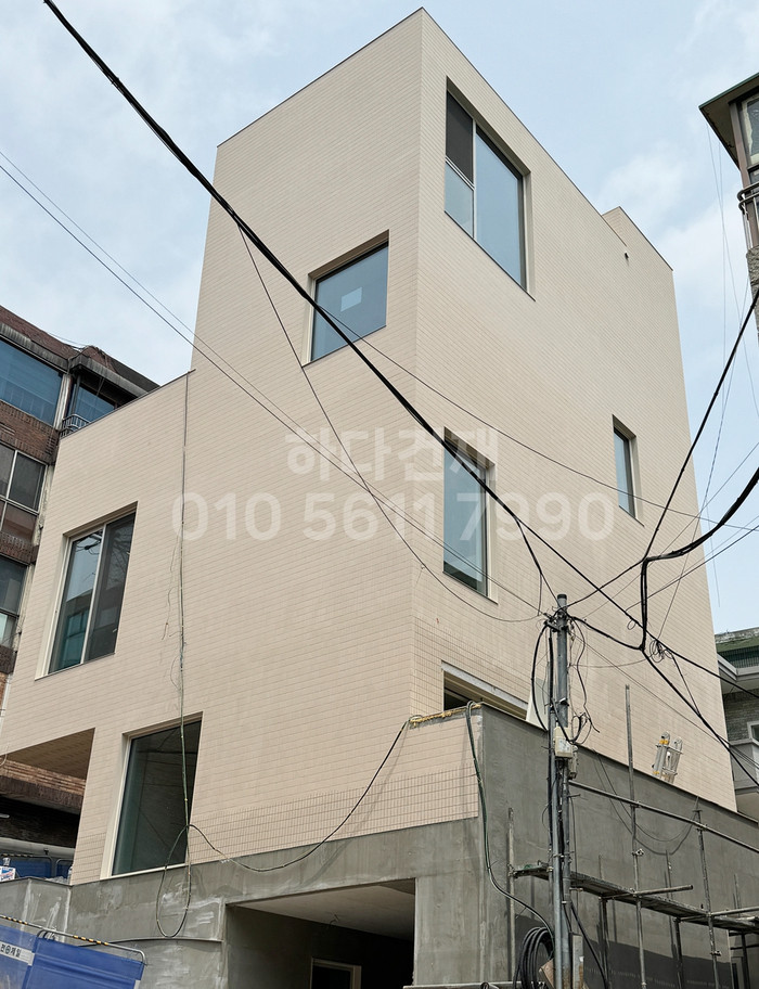 아이콧료와 안센트타일 505 가로결 시공사례 / 하다건재 아이코트료와 ICOTRYOWA 일본타일