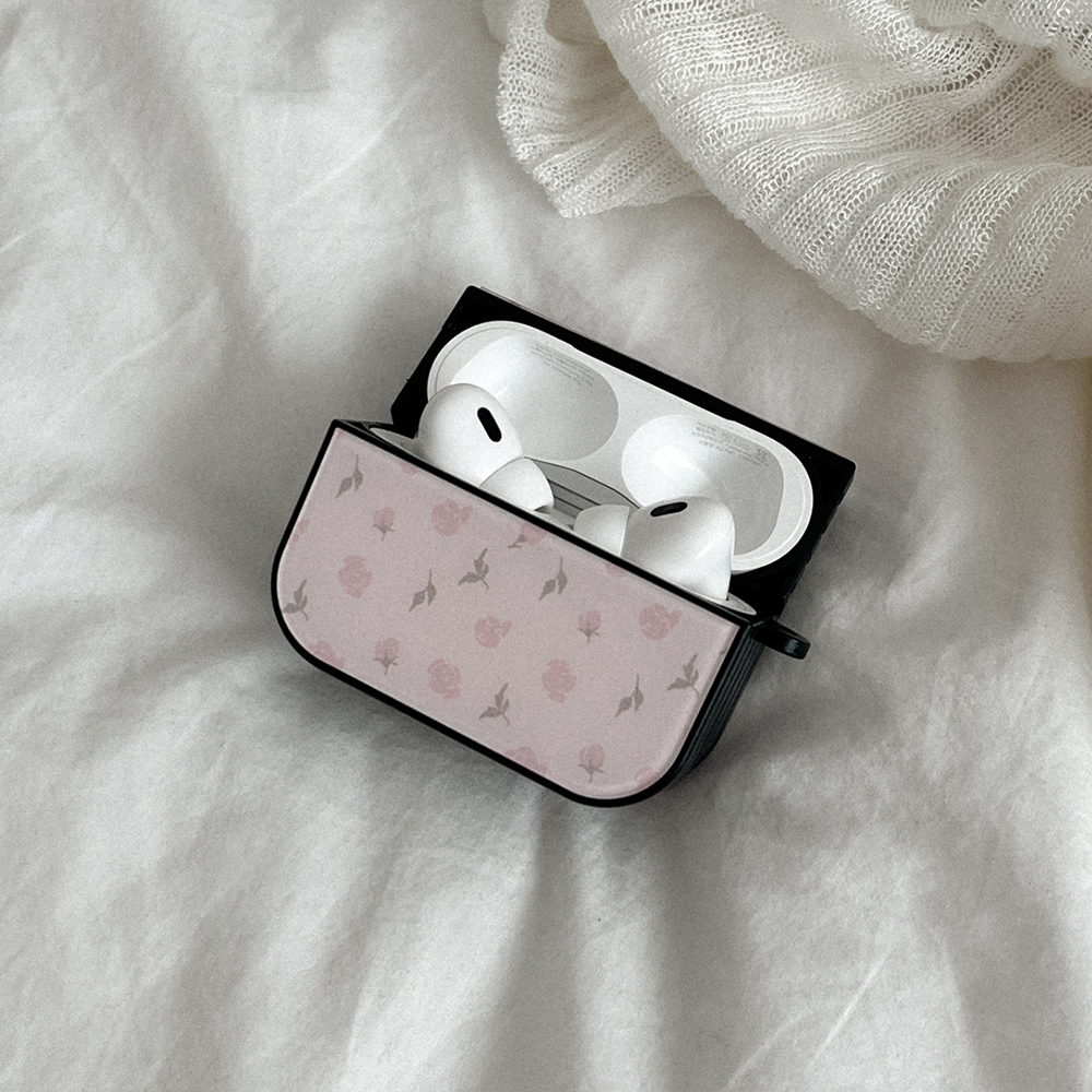 merry rose vintage 에어팟 프로 케이스 하드 범퍼 ivory