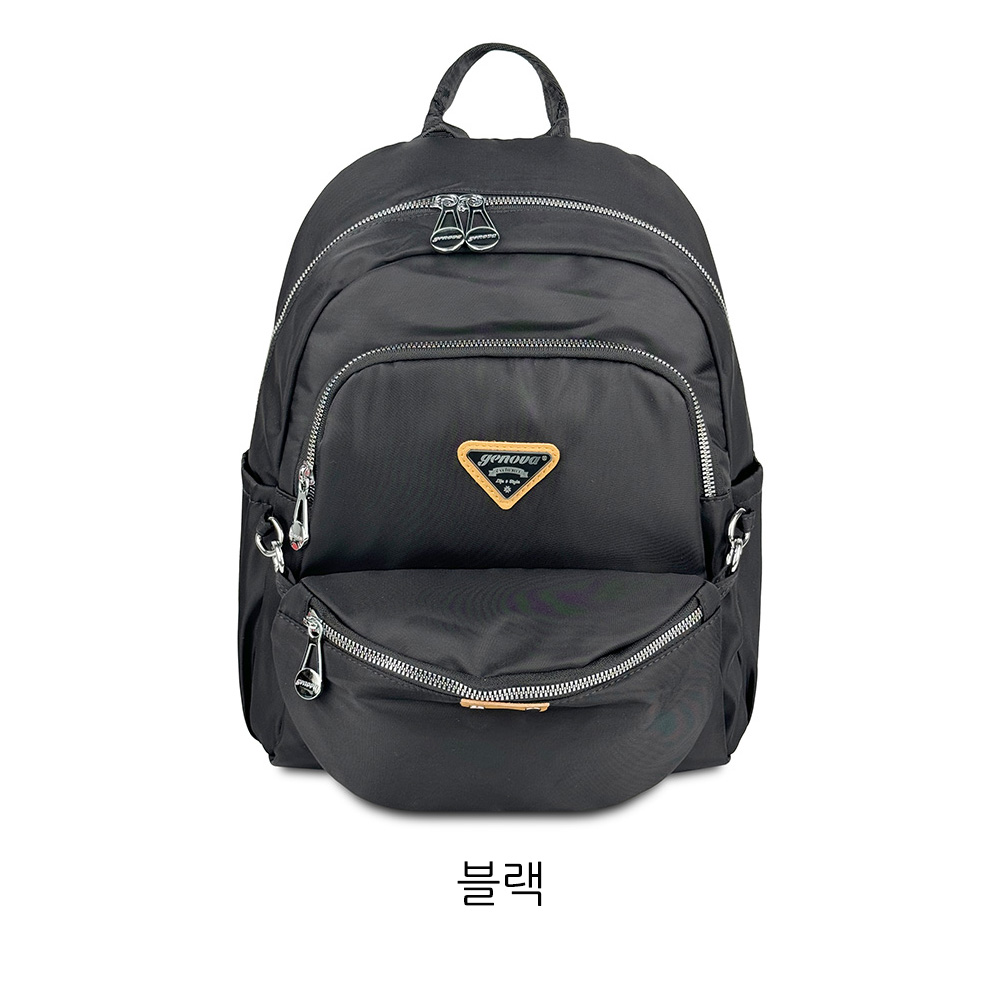 대학생 여대생 백팩 가벼운 나일론 초경량 엄마 나들이 외출 백팩+미니 크로스백 2종구성 - 상세 이미지 2