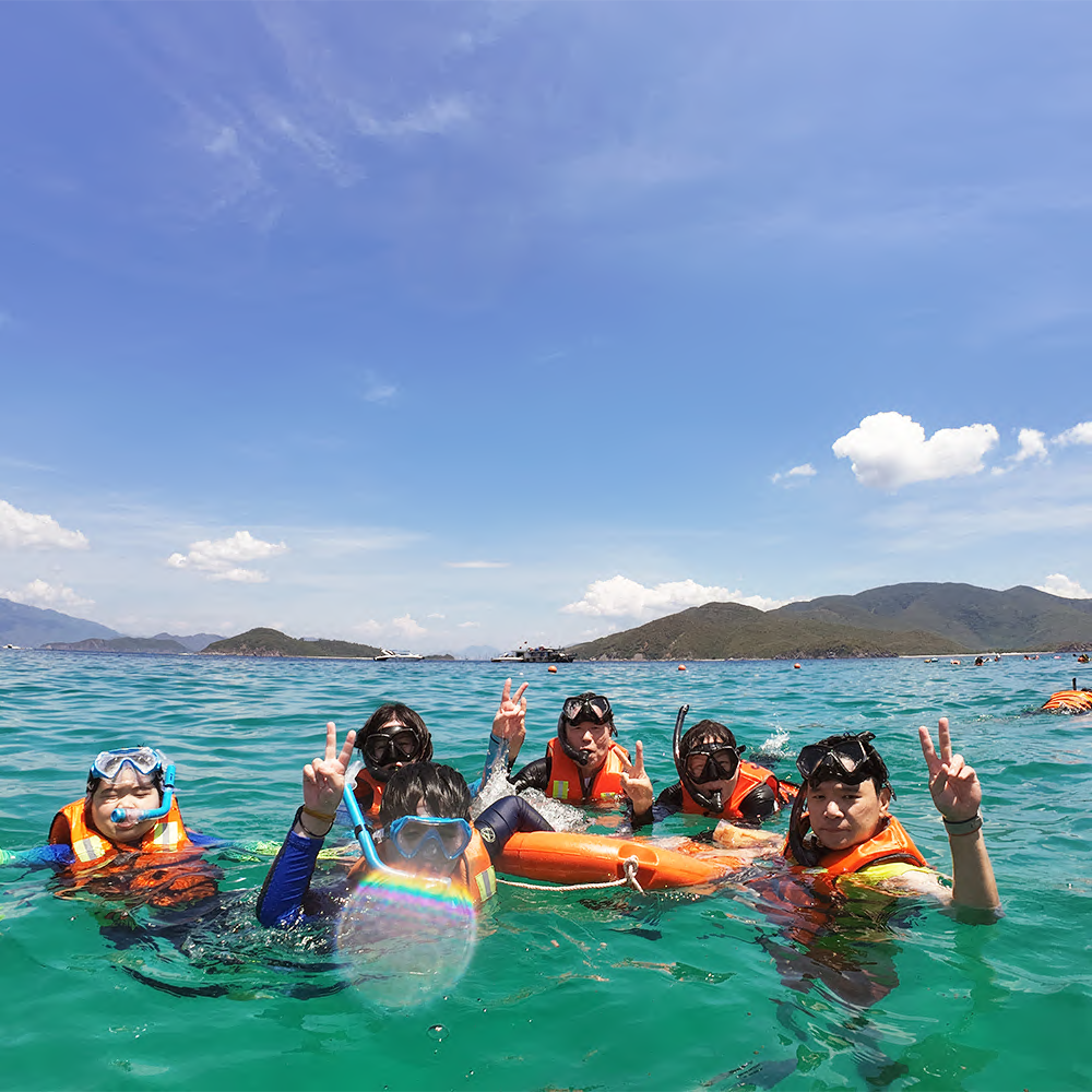 나트랑 호핑투어 미니비치 산티아고 스피드보트 한국인 액티비티 스노쿨링 체크아웃 일일투어