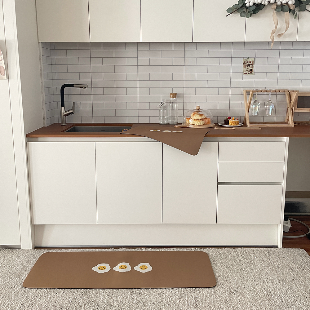 미스터에그 규조토 스마일리 스텝 주방매트 - 상세 이미지 4