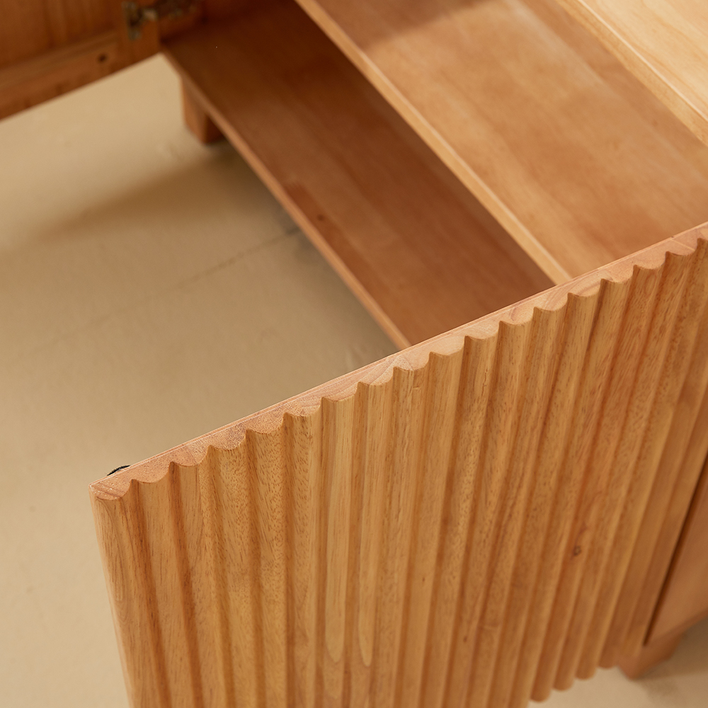 [무료배송] 모노 템바보드 원목 높은 TV 거실장 1400 티비다이